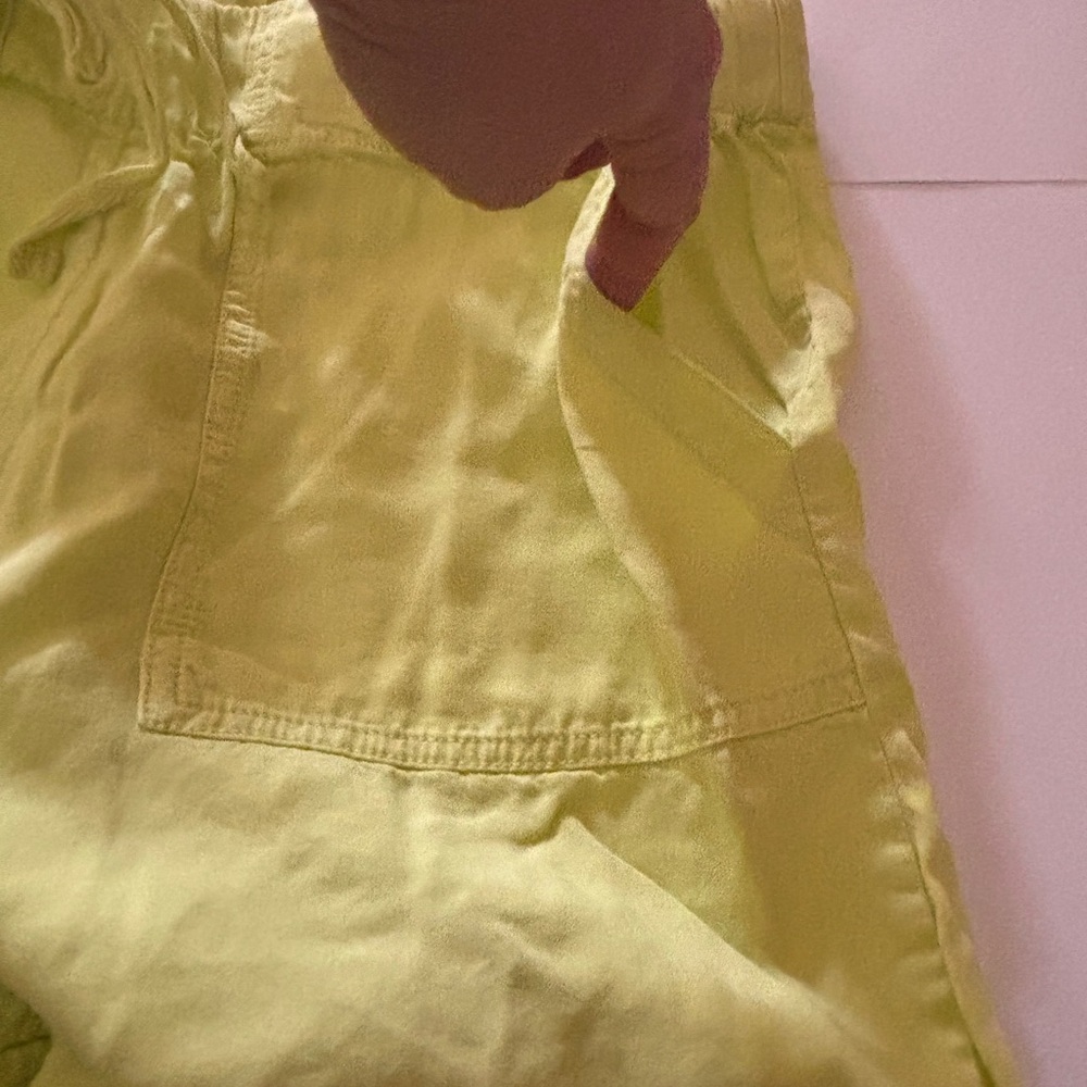 Velvet Heart Neon Lime Cargo Shorts - Picture 4 of 6
